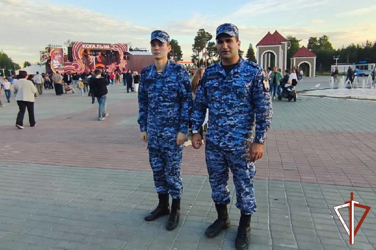 В Югре Росгвардия обеспечила безопасность мероприятий, посвящённых 50-летнему юбилею Когалыма  