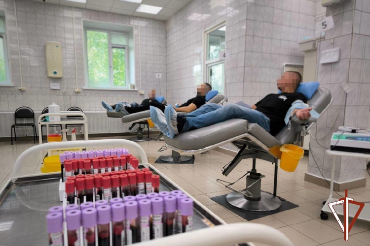 Росгвардия в Югре пополнила банк крови медицинских учреждений