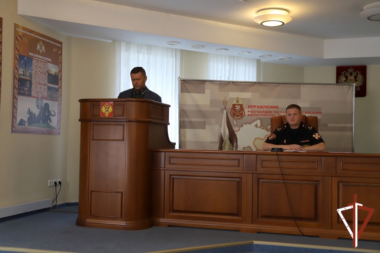 В столице Югры Росгвардия провела заседание Оперативного штаба по обеспечению безопасности граждан в период Дня знаний и Единого дня голосования