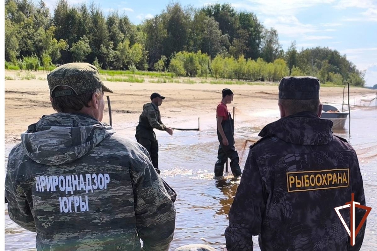 Росгвардия и Рыбоохрана проводят совместные природоохранные мероприятия в Югре