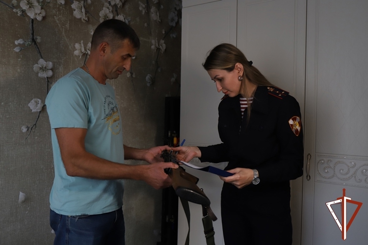 В Югре Росгвардия подвела итоги профилактического мероприятия  «Оружие – 2025»