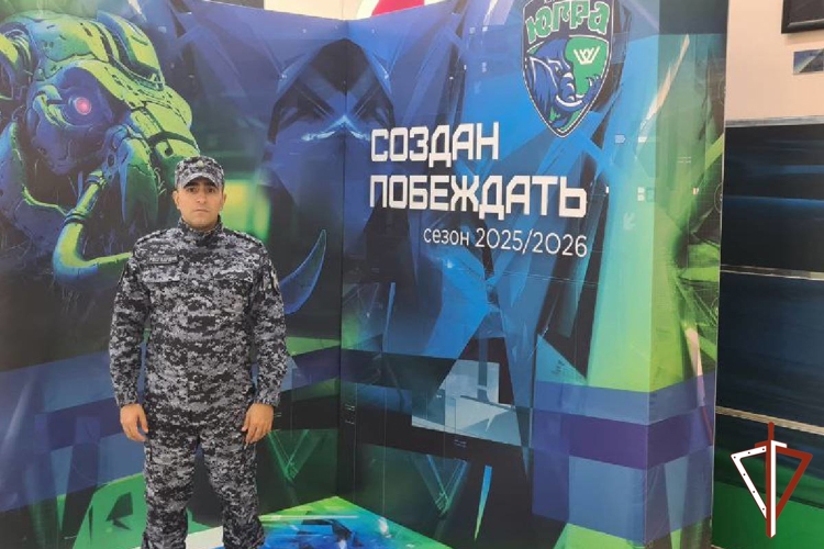 В Югре Росгвардия обеспечивает безопасность на матчах ВХЛ 