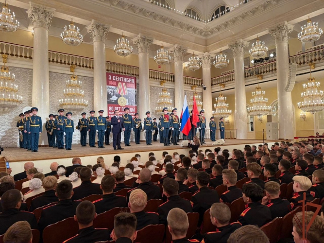 Военнослужащие Росгвардии приняли участие в мероприятии, посвященном 80-летию Победы над милитаристской Японией