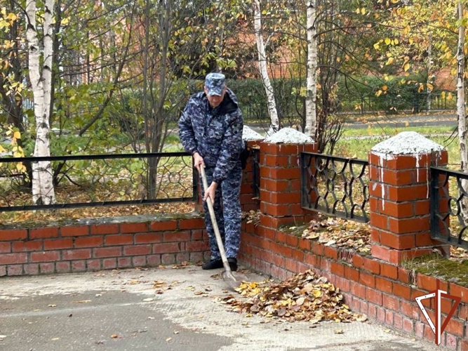 В Югре Росгвардия поддержала всероссийский экологический проект «Зеленая Россия»