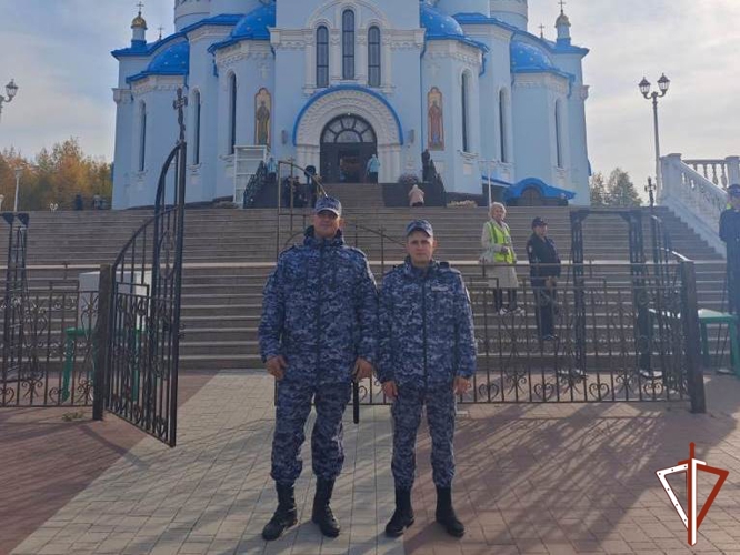 В Югре Росгвардия обеспечила безопасность религиозного мероприятия