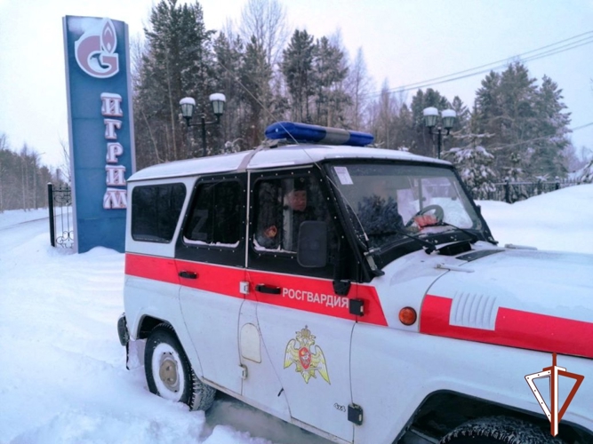 В Игриме Росгвардия провела встречи со школьниками в честь 42 годовщины со дня образования отделения вневедомственной охраны 