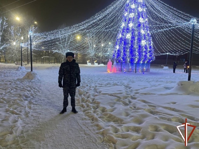 Росгвардейцы обеспечили безопасность в новогоднюю ночь в Югре