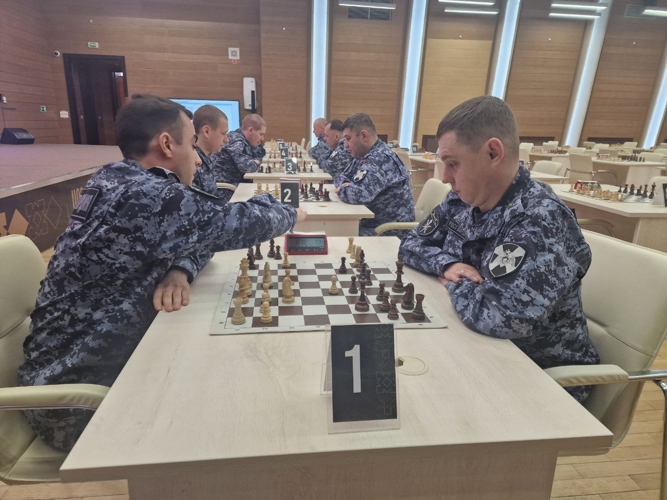 В Югре состоялся чемпионат Управления Росгвардии по ХМАО – Югре по шахматам, посвященный 10-летию войск национальной гвардии РФ и 215-летию войск правопорядка