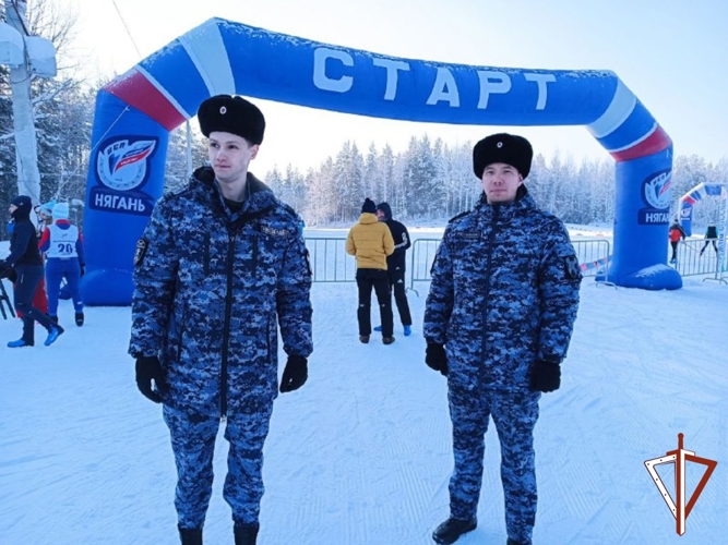 Росгвардия выполнила задачи по обеспечению безопасности проведения XLIV Всероссийской массовой лыжной гонки «Лыжня России» в Югре