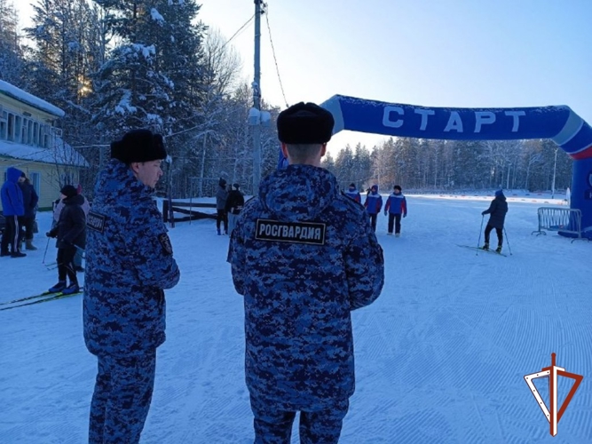 Росгвардия выполнила задачи по обеспечению безопасности проведения XLIV Всероссийской массовой лыжной гонки «Лыжня России» в Югре