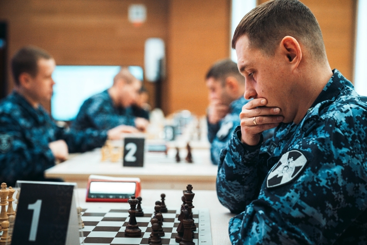 В Югре состоялся чемпионат Управления Росгвардии по ХМАО – Югре по шахматам, посвященный 10-летию войск национальной гвардии РФ и 215-летию войск правопорядка