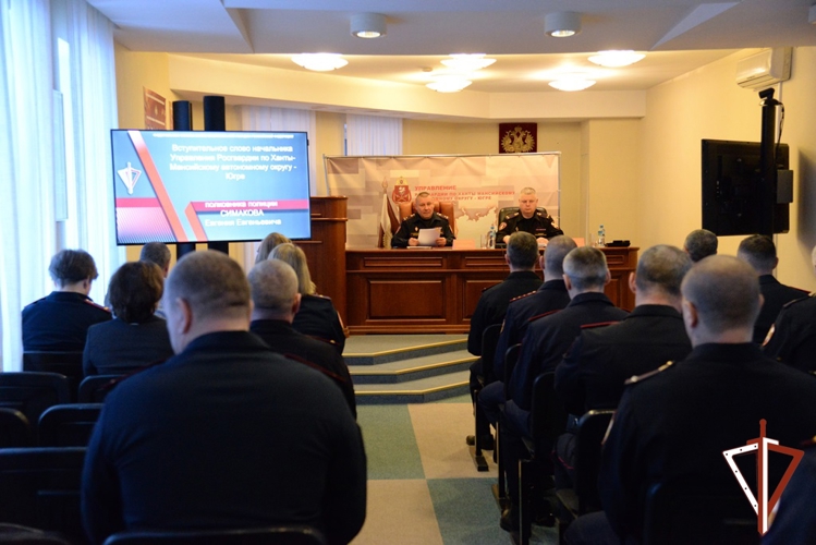 В Югре состоялся учебно-методический сбор руководителей филиалов вневедомственной охраны Росгвардии