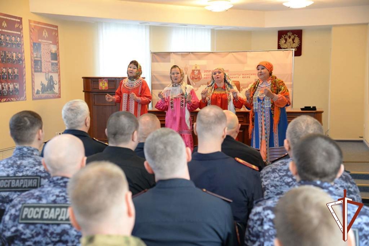В Югре Росгвардия в рамках «Недели мужества» проводит патриотические мероприятия 