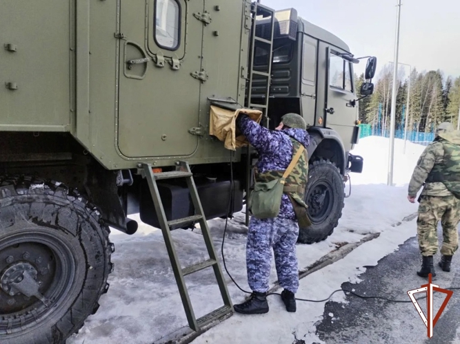 В Ханты-Мансийске Росгвардия приняла участие в антитеррористических учениях, организованных оперативным штабом в Югре