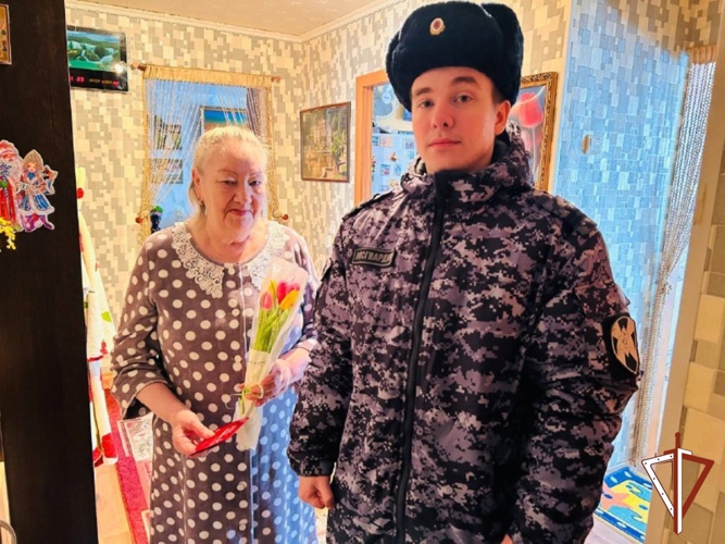 В Югре состоялась ведомственная акция «Весенний комплимент от Росгвардии»