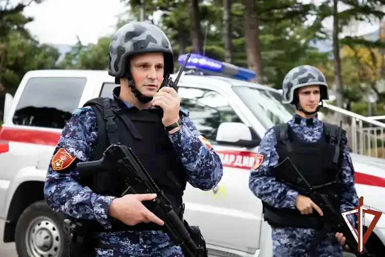 Полуостров Крым – под надежной защитой войск национальной гвардии Российской Федерации