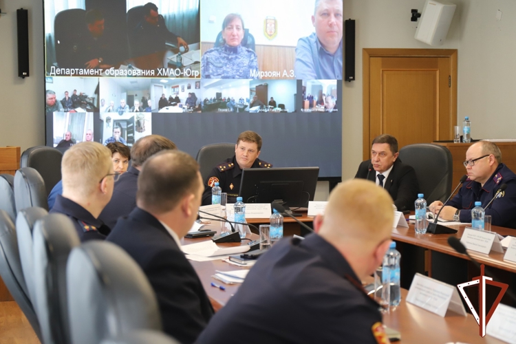 В Ханты-Мансийске состоялось заседание Координационного совета по вопросам частной охранной деятельности при Управлении Росгвардии по ХМАО — Югре