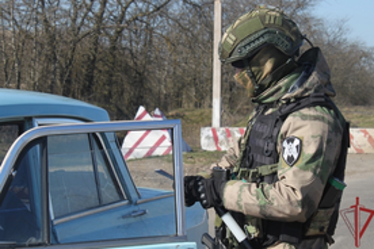 Росгвардия обеспечивает безопасность в Херсонской и Запорожской областях