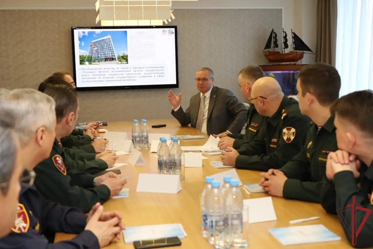 Учебно-методический сбор с руководителями пресс-служб округов войск национальной гвардии прошел в Казани (видео)