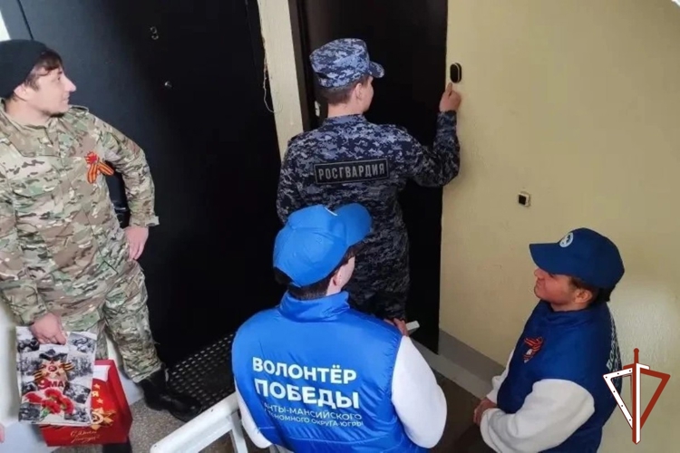 В Югре Росгвардия подвела итоги всероссийской акции «Эстафета подвига»