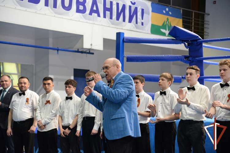 Офицер Росгвардии принял участие в открытии Чемпионата и первенства города Ханты-Мансийска по боксу, посвященных 81-ой годовщине Победы в Великой Отечественной войне
