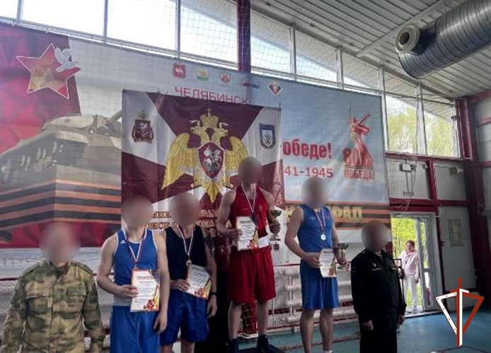Сотрудник ОМОН из Югры стал чемпионом Уральского округа Росгвардии по боксу