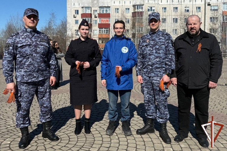 Росгвардия проводит патриотические мероприятия в честь Дня Победы в Югре