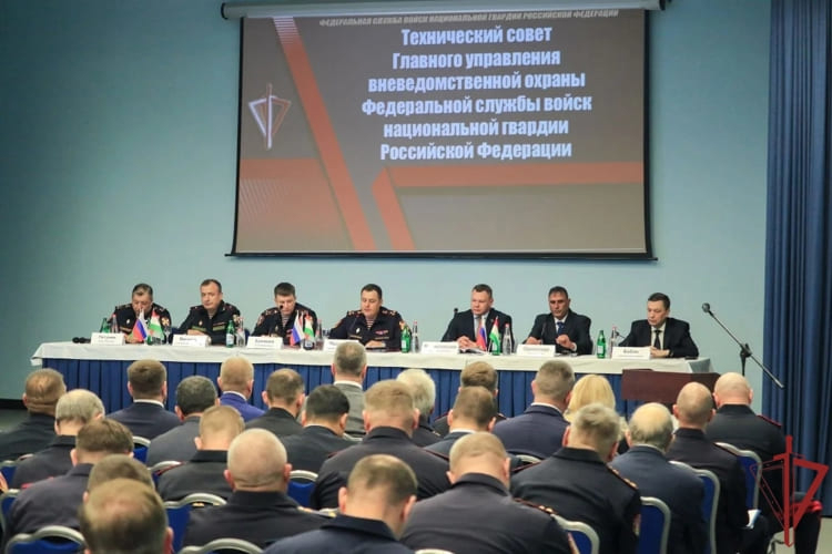 Начальник Управления вневедомственной охраны по Рязанской области принял участие в заседание Технического совета ГУВО Росгвардии