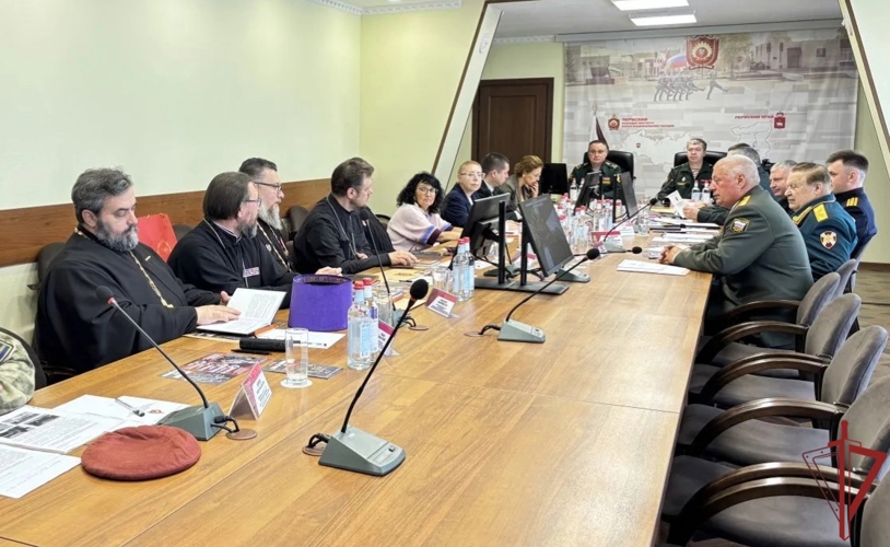 Представители духовенства встретились с военнослужащими Пермского военного института Росгвардии 