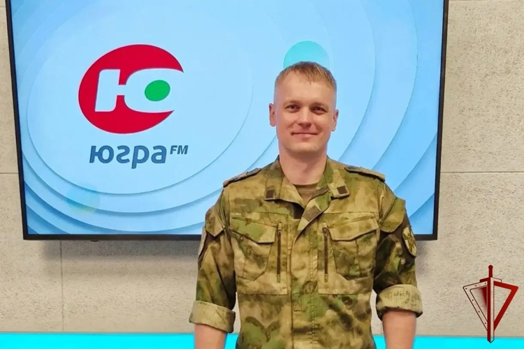 В Югре офицеры Росгвардии выступили в эфире теле- и радиопрограмм