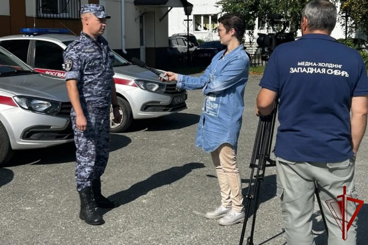 В Югре на региональном телевидении вышли авторские передачи о Росгвардии (ВИДЕО)