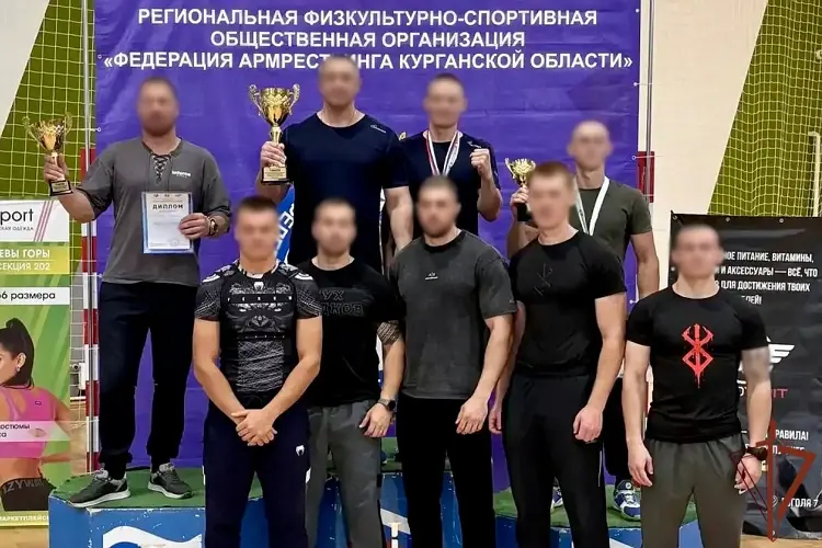 Сотрудники ОМОН Росгвардии стали победителями фестиваля силовых видов спорта в Зауралье