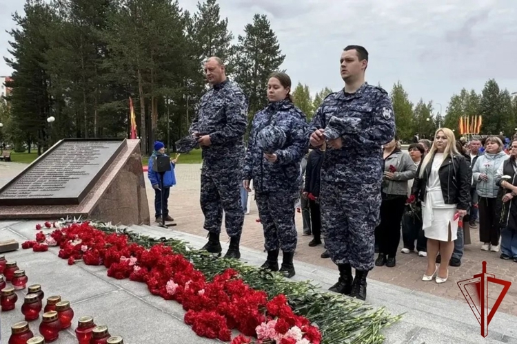В Югре росгвардейцы приняли участие в памятных акциях  ко Дню солидарности в борьбе с терроризмом