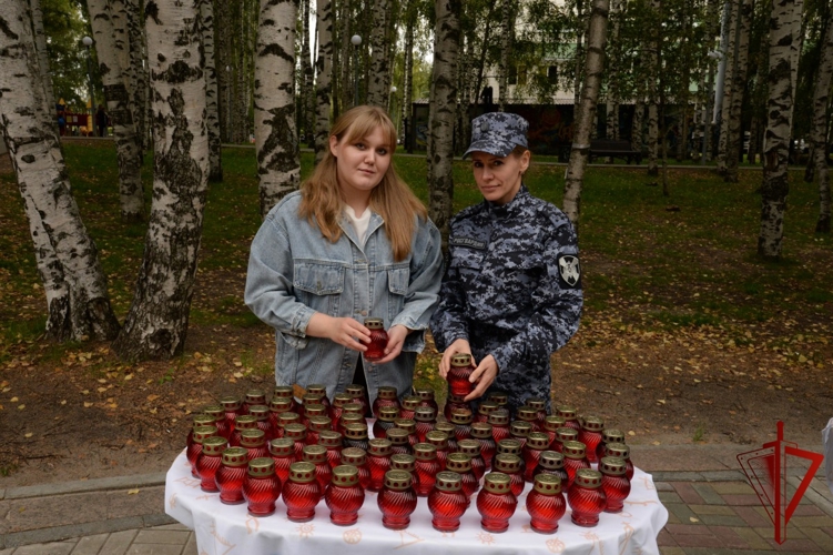 В Югре росгвардейцы приняли участие в памятных акциях  ко Дню солидарности в борьбе с терроризмом