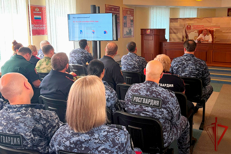 В Югре Росгвардия проводит встречи с представителями   территориальных избирательных комиссий
