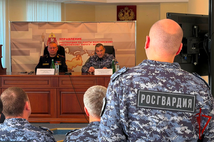 Заместитель командующего Уральским округом Росгвардии проверил  подразделения ведомства в Югре